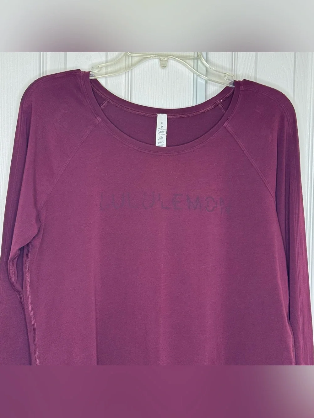 Lululemon Emerald Long Sleeve Lunar New Year Size 8